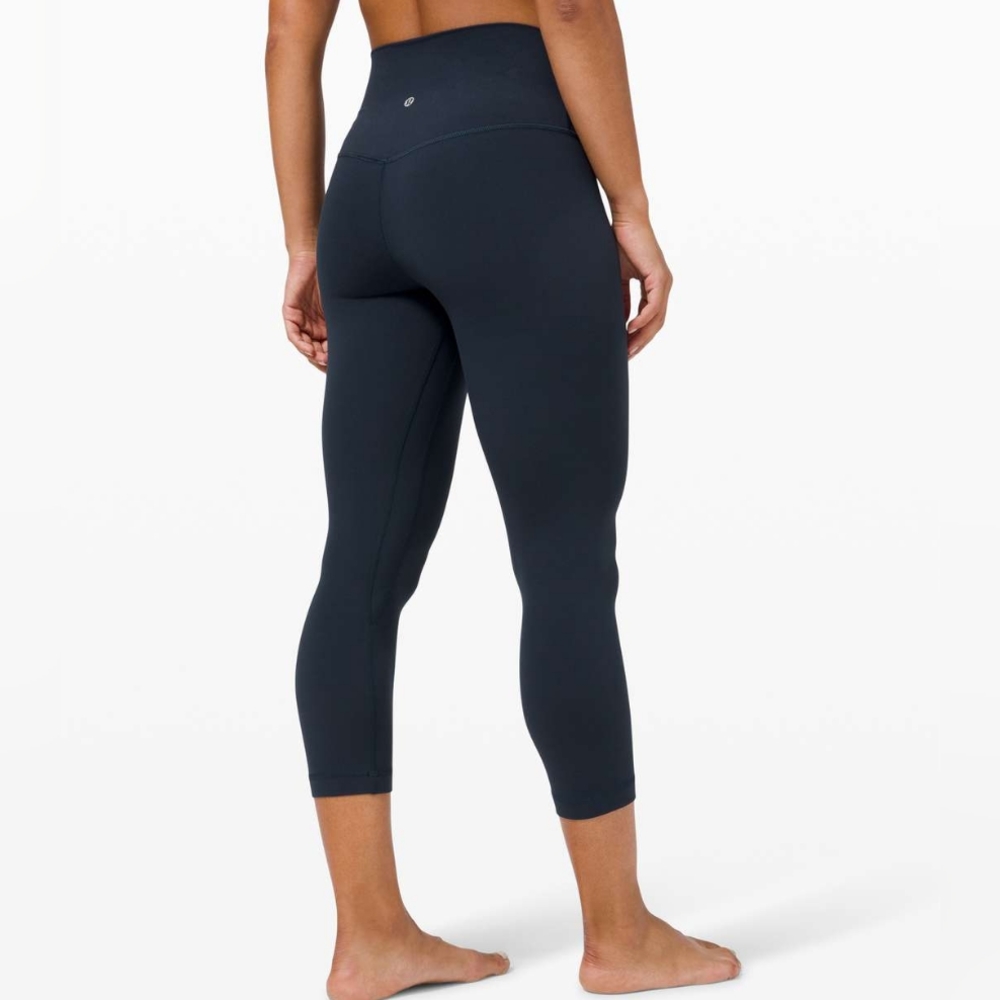 Lululemon Align Crop *21"True Navy women's size